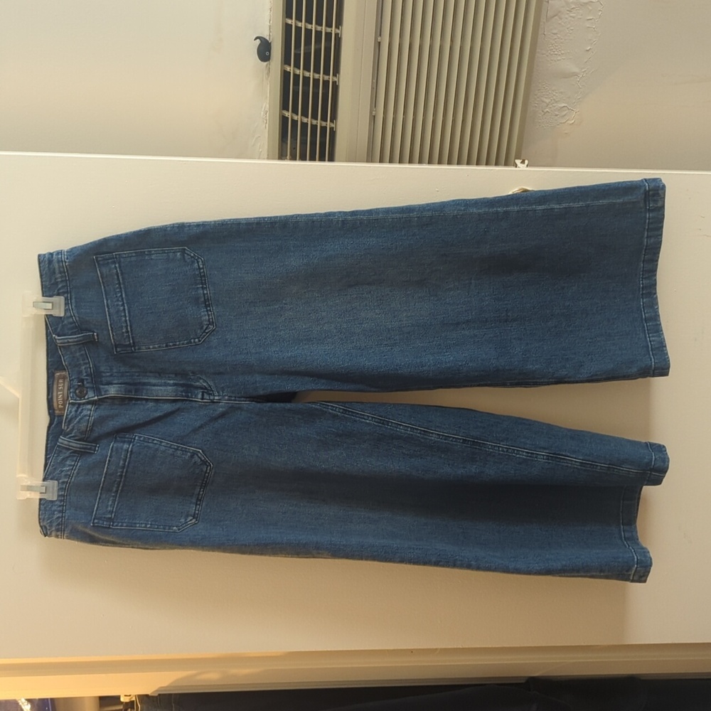 J. Crew Point Sur Wide Leg Crop Jeans